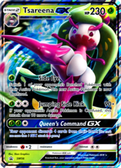 Tsareena GX SM56 JUMBO OVERSIZED Wave Holo Promo - Tsareena GX Box